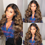 Human Hair Colored Wigs