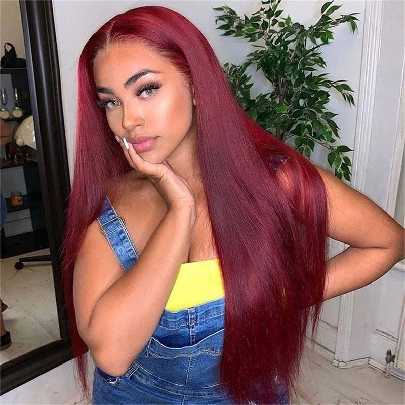 VRBest 99J Colored Lace Front Wigs