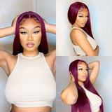 Colored Human Hair Wigs