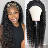 VRBest Plump Headband Wigs Curly