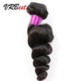 VRBest Indian Virgin Hair Loose Wave 3 Bundles Unprocessed Human Hair