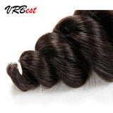 VRBest Malaysian Virgin Human Hair Loose Wave Weft 4 Bundles