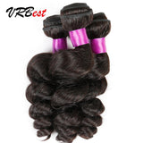 VRBest Peruvian Virgin Hair Loose Wave 3 Bundles 300g Unprocessed Human Hair