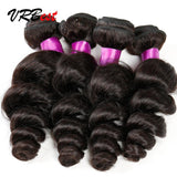 VRBest Malaysian Virgin Human Hair Loose Wave Weft 4 Bundles