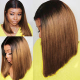 VRBest 1b/30 Ombre Bob Human Hair Wigs