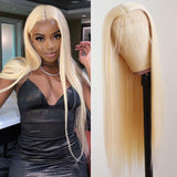 VRBest 613 Blonde Straight Human Hair Wigs