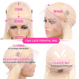 Blonde 13x4 Lace Front  Human Hair Wigs