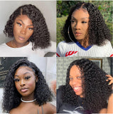 Deep Wave Short Lace Front Wigs 