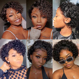 Curly Pixie Cut Wigs