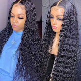 VRBest 4x4/5x5/13x4/13x6 Lace Front Wigs Human Hair Deep Wave Wigs