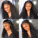 VRBest 4x4/5x5/13x4/13x6 Lace Front Wigs Human Hair Deep Wave Wigs