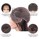 VRBest Human Hair Frontal Wigs