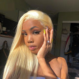 VRBest 613 Blonde 13x6 Lace Front Wigs Straight