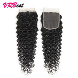 VRBest 4 Bundles Malaysian Virgin Hair Deep Wave With 4x4 Lace Closure
