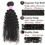 VRBest Brazilian Curly Virgin Human Hair Bundles 1 Piece