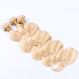 613 Blonde Color Body Wave Hair 4 bundles 100% Remy Human Hair