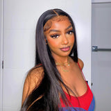 VRBest Silky 13x4 Lace Front Wigs Straight Human Hair Wigs
