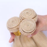 613 Blonde Color Straight Hair 4 bundles 100% Remy Human Hair