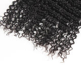 VRBest Deep Wave Virgin Human Hair Closure 4x4 Lace Free Middle Three Part