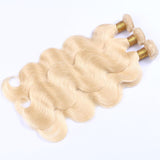 613 Blonde Body Wave Hair 3 Bundles 100% Human Virgin Hair