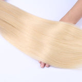 Color 613 Blonde Straight Hair 3 Bundles 100% Human Virgin Hair
