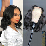 Human Hair Lace Closure Wigs