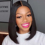 Straight Lace Closure Bob Wigs