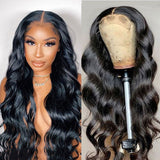 VRBest Smooth 5x5 Lace Closure Wigs Body Wave Human Hair Wigs