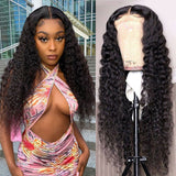 VRBest Fashion 5x5 Lace Closure Wigs Deep Wave Human Hair Wigs
