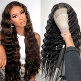 VRBest Affordable 5x5 Lace Closure Wigs Loose Wave Human Hair Wigs