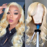 VRBest 613 Blonde 13x4 Lace Front Wigs Body Wave Human Hair Wigs
