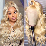 VRBest 613 Blonde 13x6 Lace Front Wigs Body Wave Human Hair Wigs