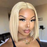 613 Blonde Short Bob Wigs