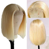 613 Blonde Human Hair Wigs