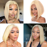 Straight 4x4 Lace Closure Wigs