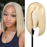 VRBest 613 Blonde Short Bob Wigs Straight