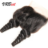 VRBest 13x4 Ear To Ear Lace Frontal Closure Loose Wave Virgin Human Hair