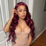 VRBest 99J Body Wave13x4 Lace Front Wigs