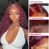 Colored Deep Wave Wigs