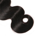 VRBest Brazilian Virgin Hair Body Wave 4 Bundles With 4x4 Lace Closure