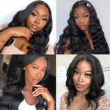 T Part Lace  Human Hair Wigs