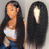 VRBest Affordable 4x1/13x4x1/13x6x1 T Part Lace Wigs Curly Human Hair Wigs
