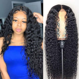 VRBest Fashion 4x1/13x4x1/13x6x1 T Part Lace Wigs Water Wave Human Hair Wigs