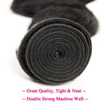 VRBest 4 Bundles Indian Virgin Human Hair Deep Wave With 4x4 Lace Closure