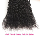 VRBest 4 Bundles Brazilian Virgin Curly Hair With 13x4 Lace Frontal Closure