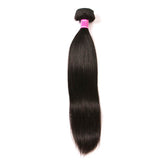 VRBest Virgin Human Hair Straight 1 Bundle Brazilian Peruvian Human Hair