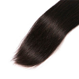 VRBest Virgin Human Hair Straight 1 Bundle Brazilian Peruvian Human Hair