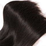 VRBest Indian Virgin Hair Straight 4 Bundles Natural Black Color