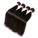 VRBest Peruvian Virgin Human Hair Straight  4 Bundles