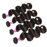 VRBest Indian Virgin Body Wave 4 Bundles Unprocessed Human Hair
